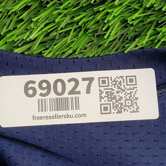 Vintage 60s Champion Football Shirt Large 21x29 Blue - Picture 8 of 14